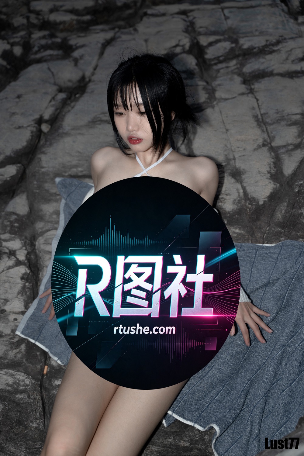 柒柒Lust77-礁石海岸[52P] COS网红博主 预览2图