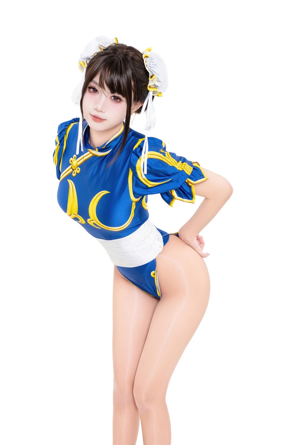 柒柒Lust77-街头霸王-春丽[100P] COS网红博主 预览2图