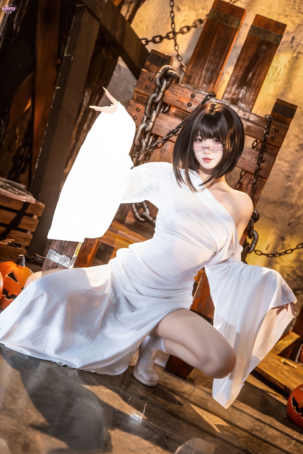 柒柒Lust77-幽灵娘[87P+2V] COS网红博主 预览2图