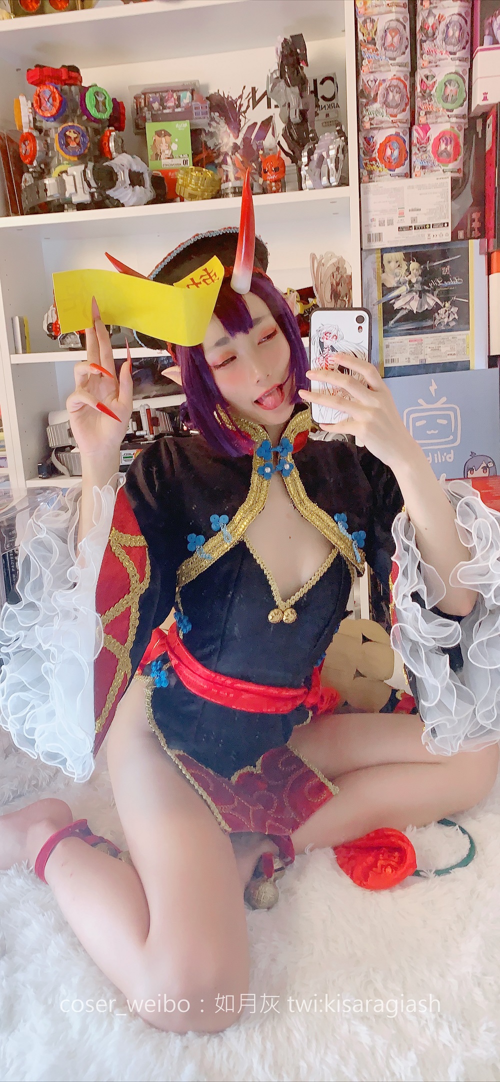 如月灰-FGO-酒吞童子僵尸[159P+6V] COS网红博主 预览1图