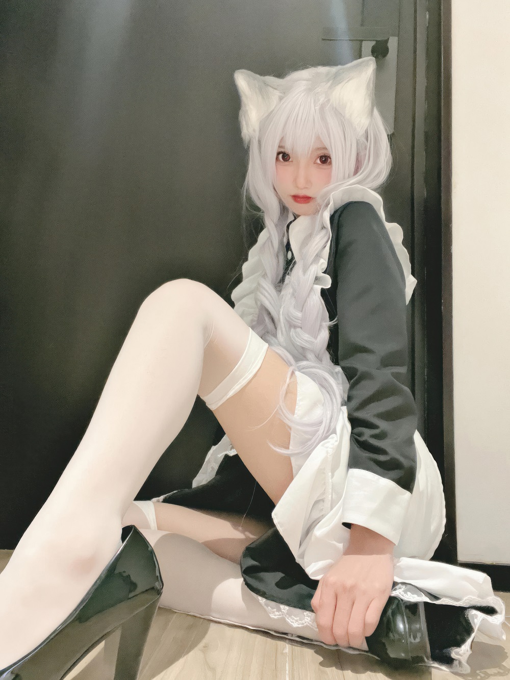 清颜颜子-菲奇子女仆[20P] COS网红博主 预览2图