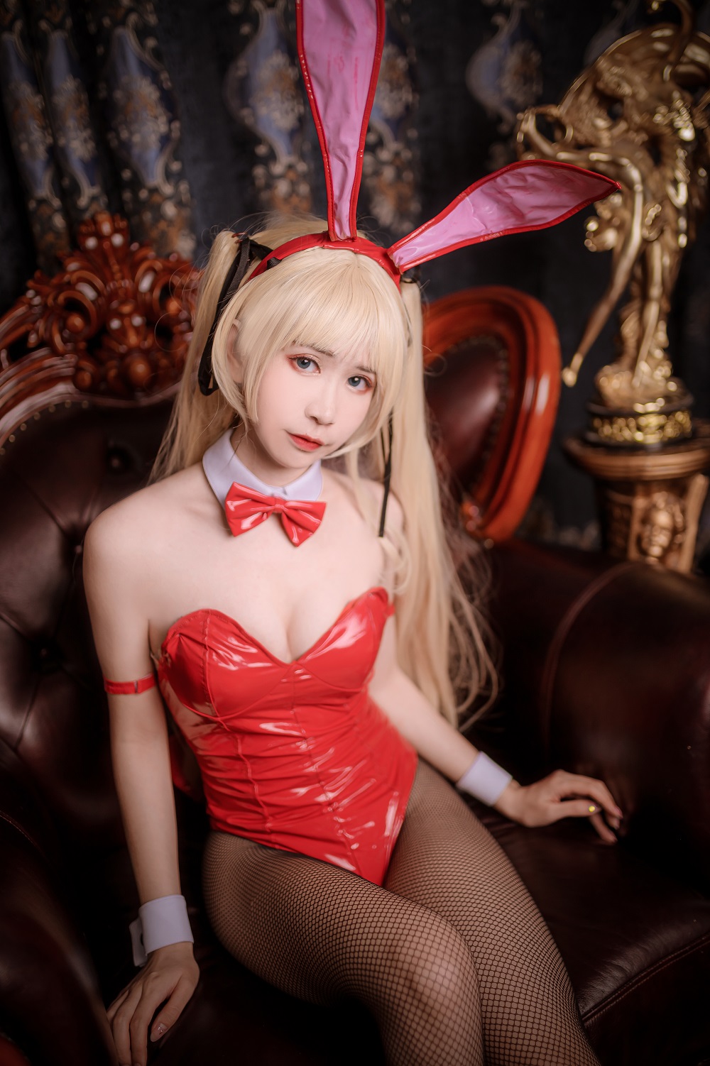 阮邑Fairy-英梨梨兔女郎[21P] COS网红博主 预览2图