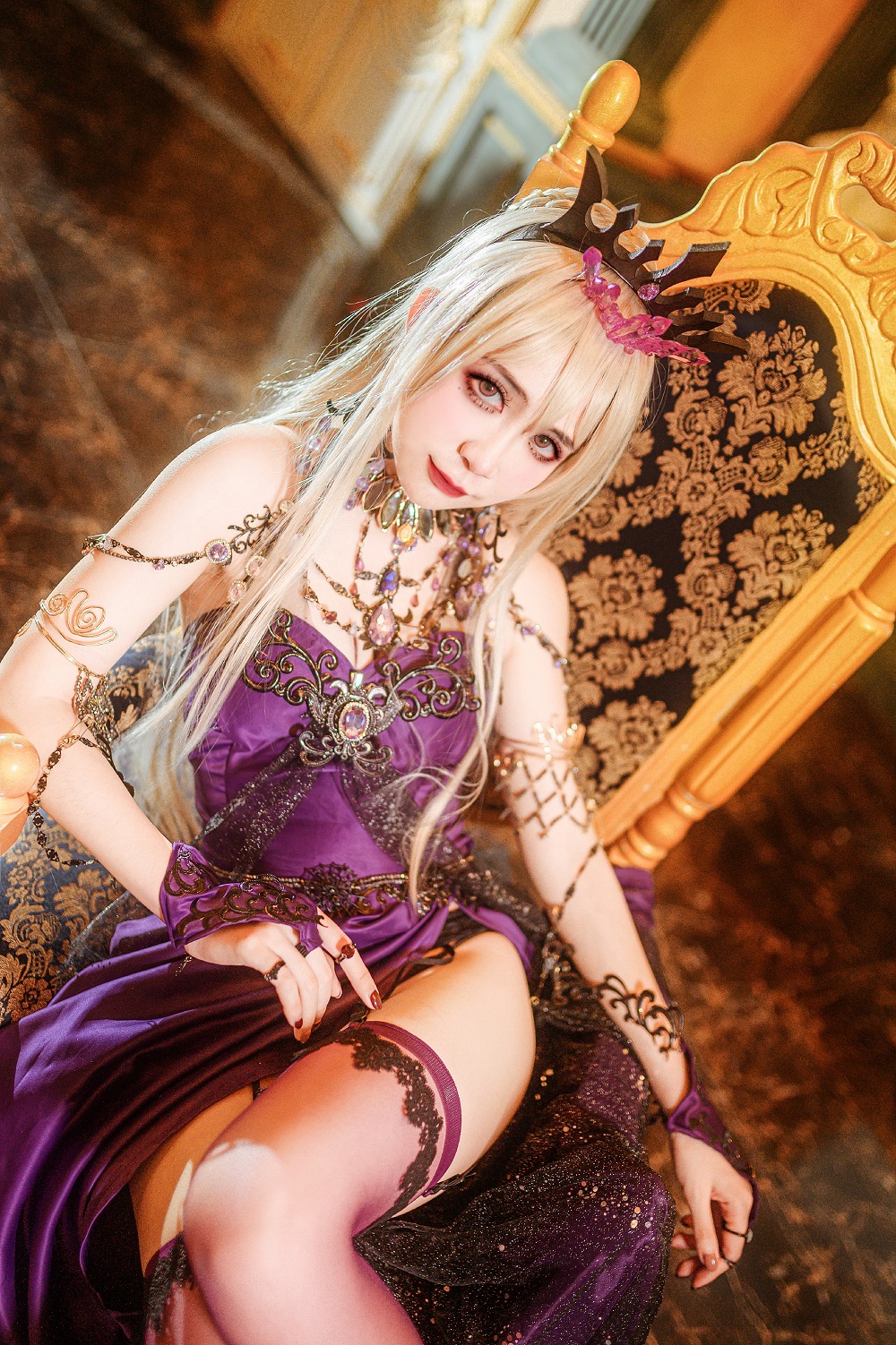 阮邑Fairy-FGO-黑枪呆礼服[20P] COS网红博主 预览2图