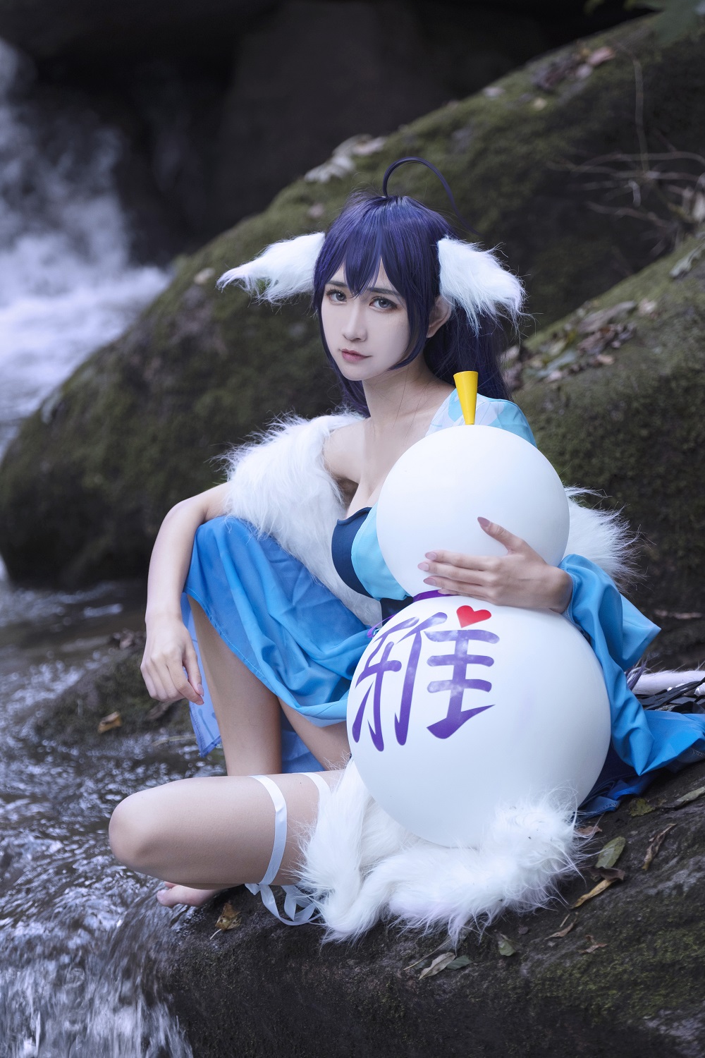 阮邑Fairy-狐妖小红娘-涂山雅雅[15P] COS网红博主 预览2图
