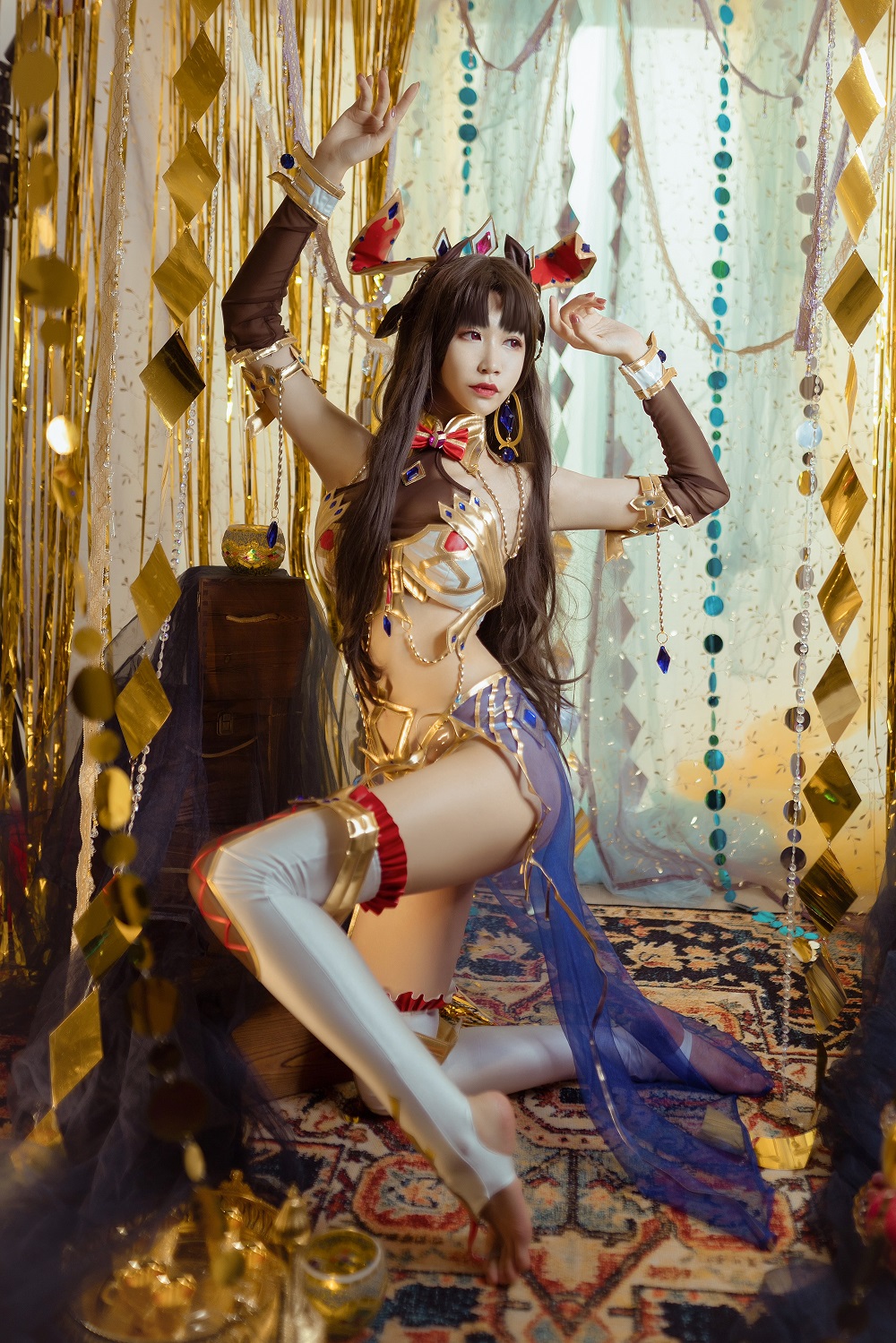 阮邑Fairy-FGO-伊什塔尔[31P] COS网红博主 预览2图