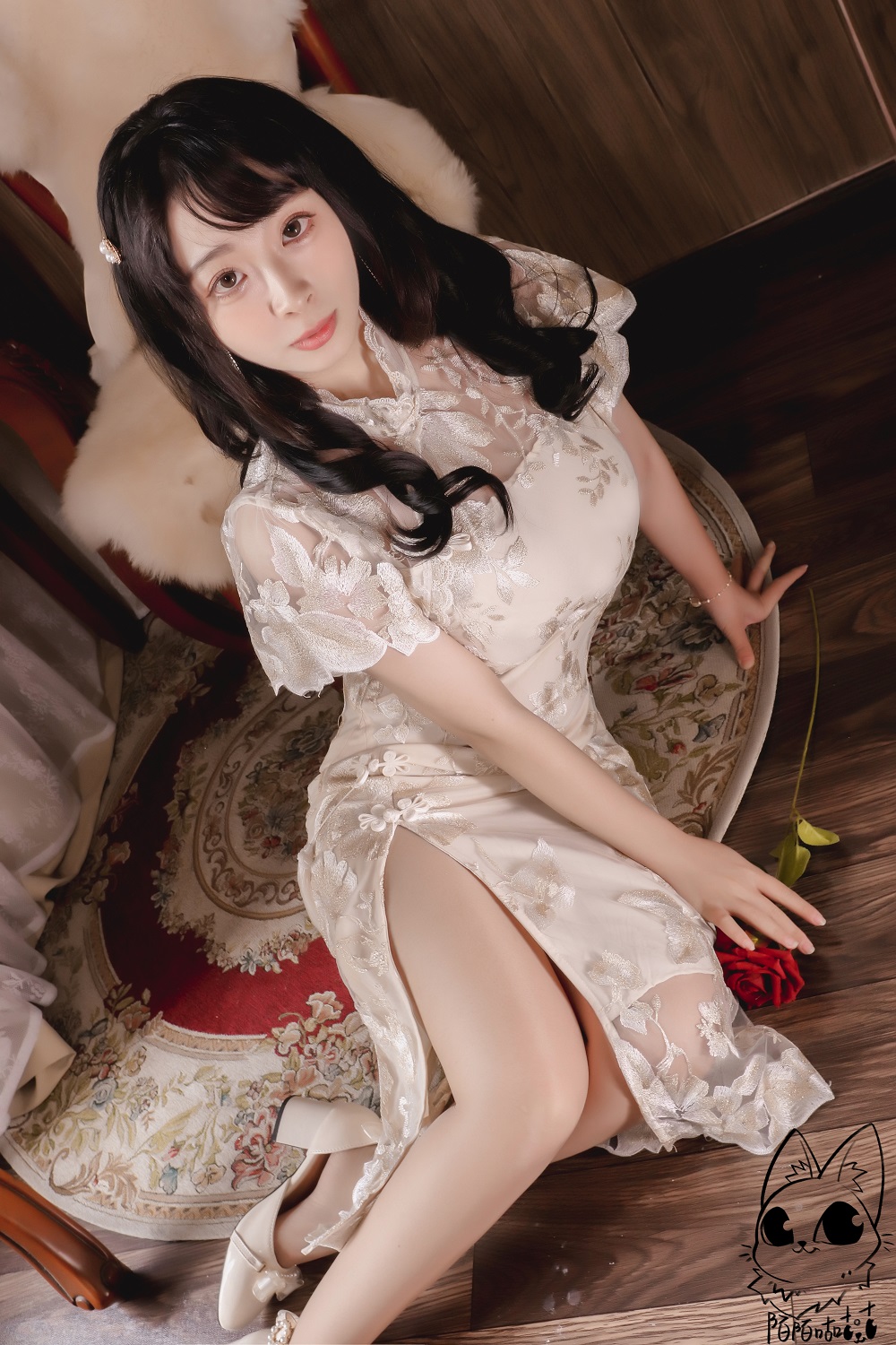 韶陌陌-日常旗袍[19P] COS网红博主 预览2图