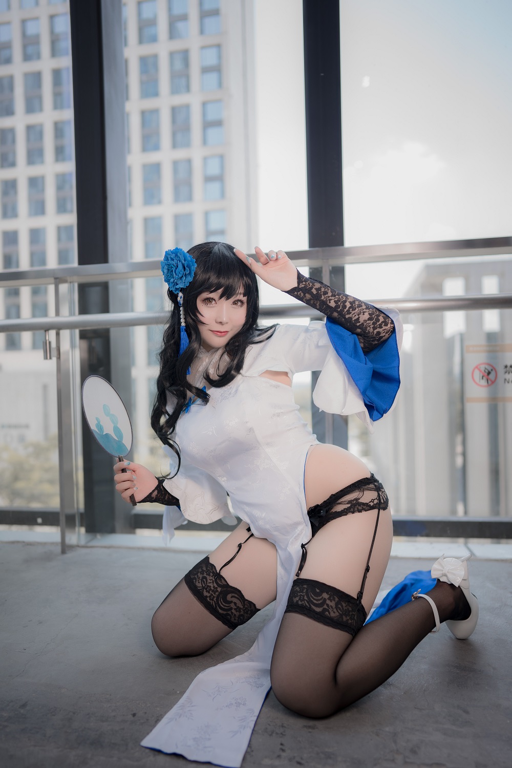 三刀刀miido-少女前线-95式玉玲珑[9P] COS网红博主 预览2图