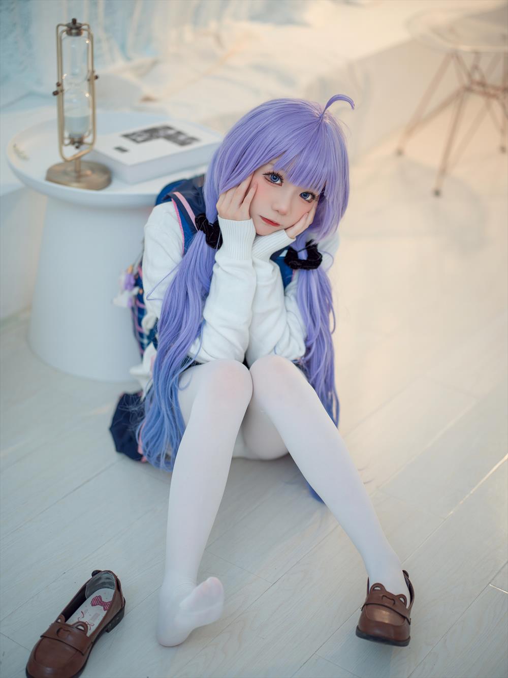 铁打萌萌-独角兽制服[18P] COS网红博主 预览2图