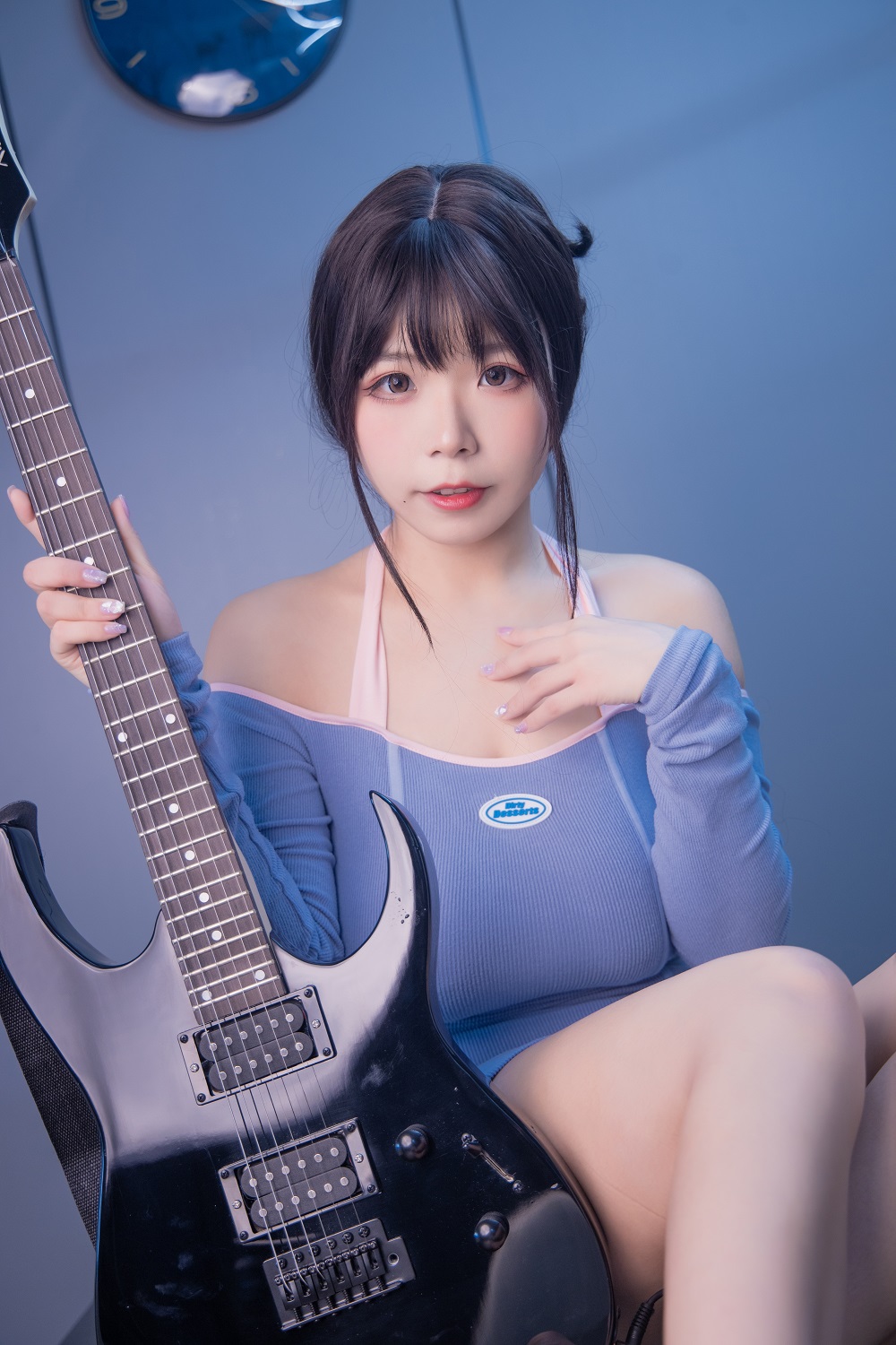 无颜小天使-吉他妹妹2.0[25P] COS网红博主 预览1图
