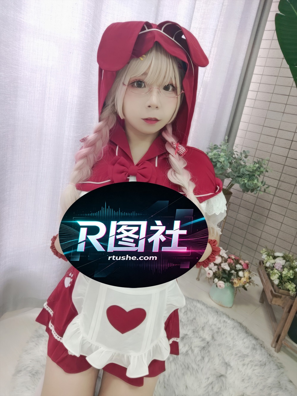 无颜小天使-小红帽是大灰狼[38P] COS网红博主 预览1图