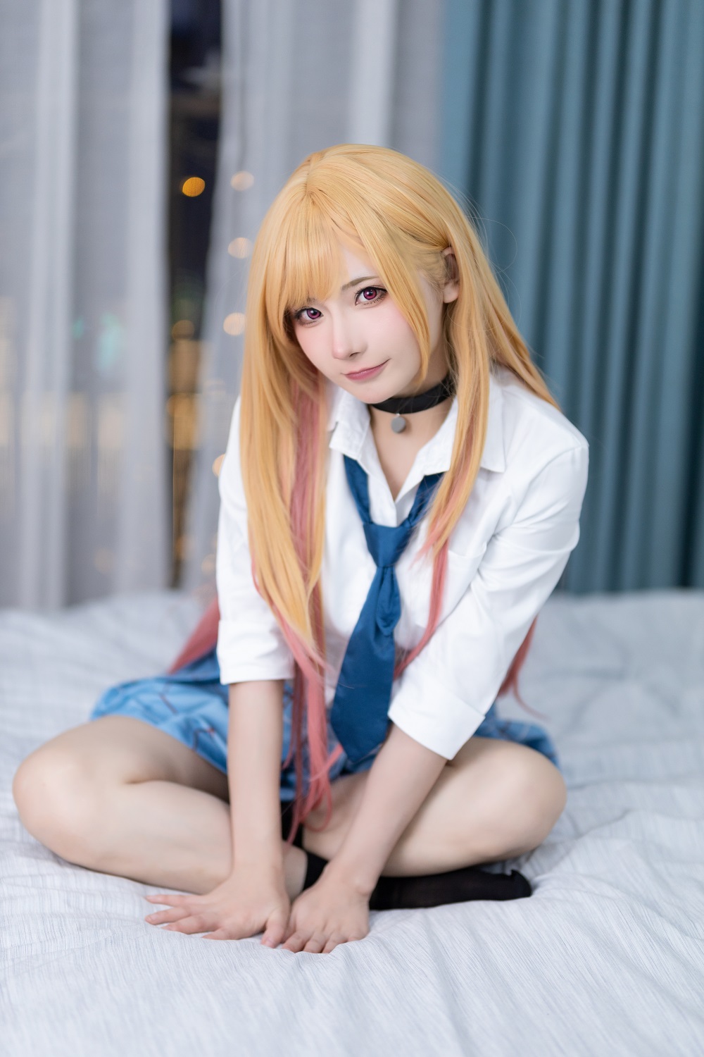 是三不是世w-喜多川海梦校服[25P] COS网红博主 预览2图
