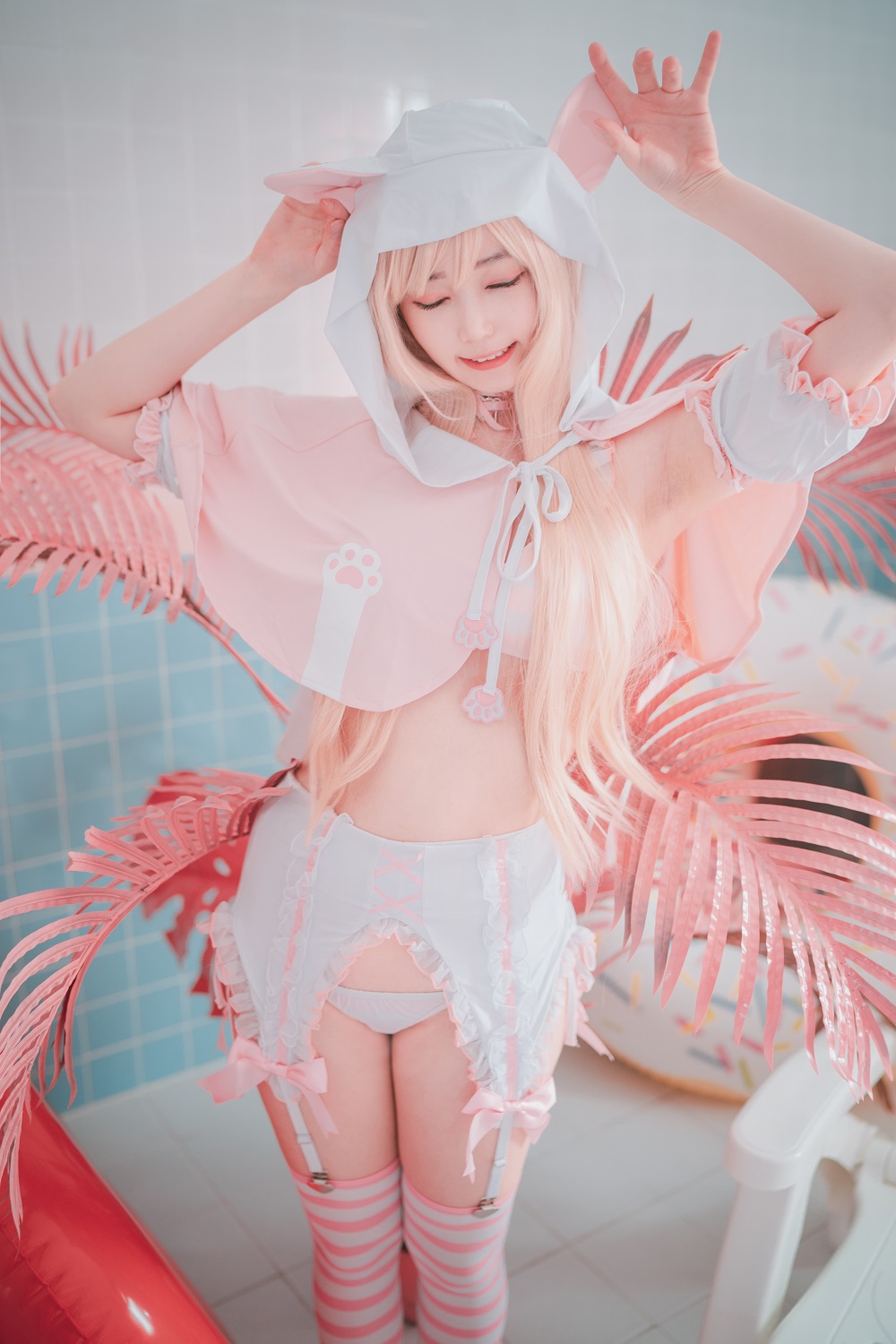 Bambi밤비-DJAWA Photo-Angel de Rosa[49P] 韩系图集 预览2图