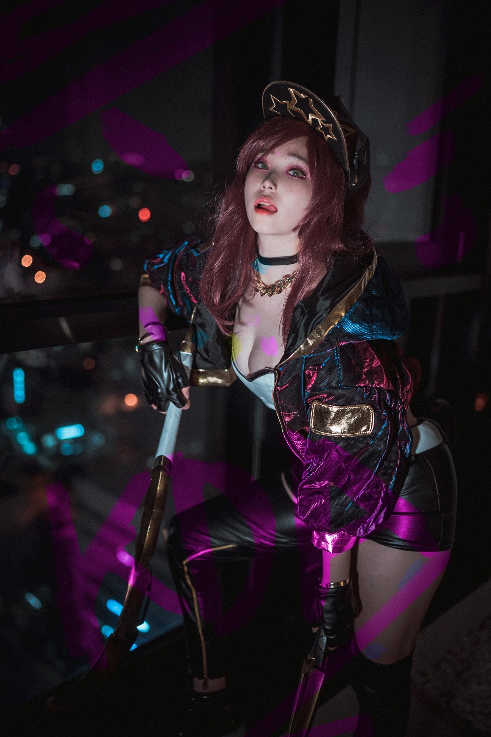 Bambi밤비-DJAWA Photo-KDA Akali[43P] 韩系图集 预览2图