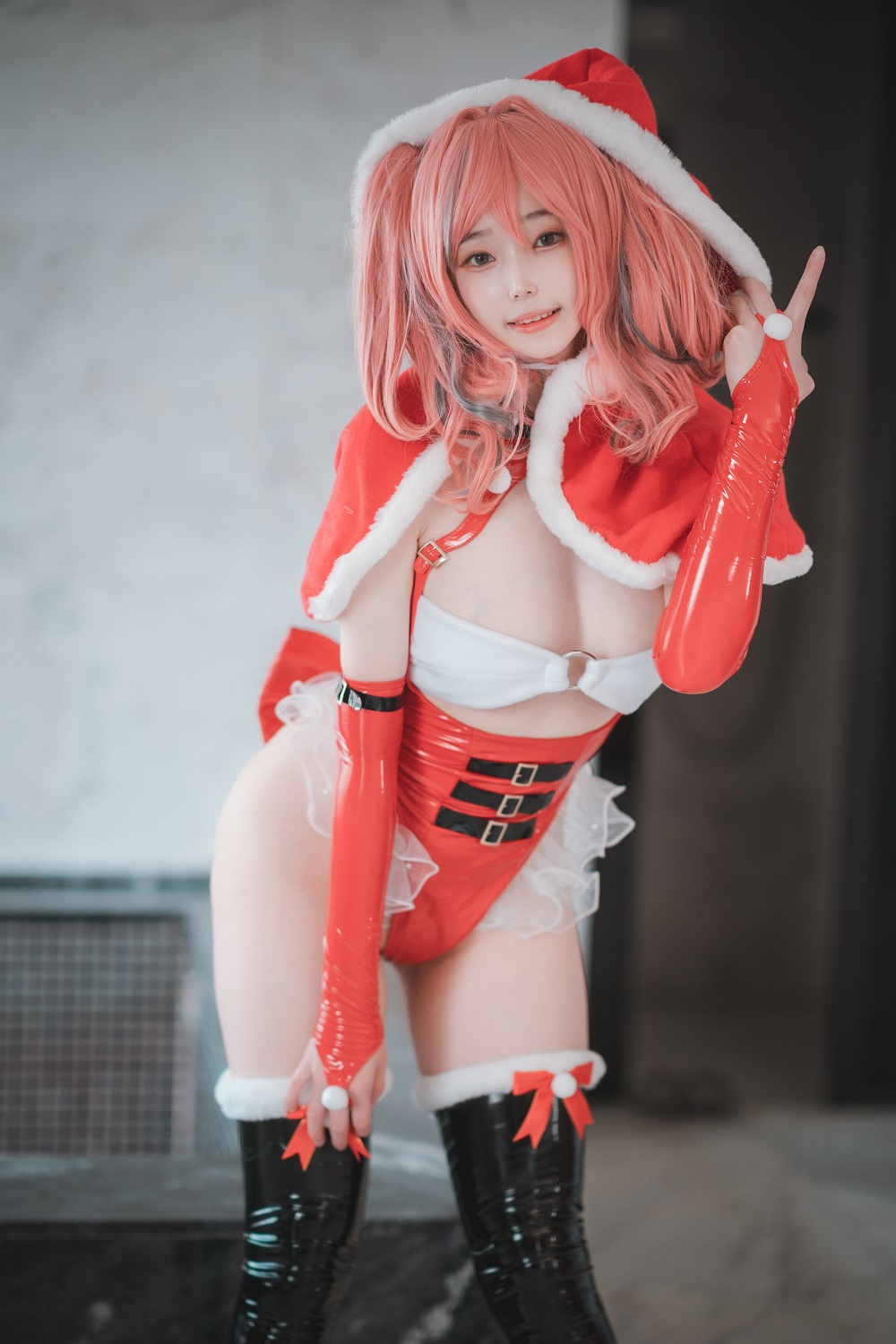 Bambi밤비-DJAWA Photo-Santa Girl in the Summer[80P] 韩系图集 预览1图