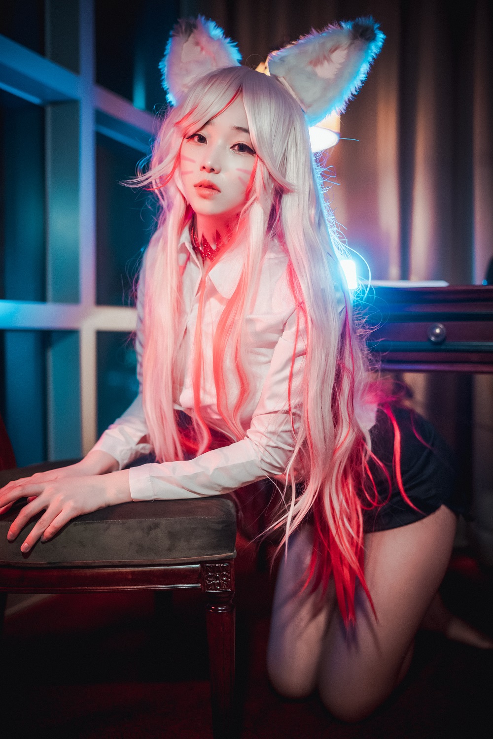 Bambi밤비-DJAWA Photo-Kumiho in the Office[58P] 韩系图集 预览2图