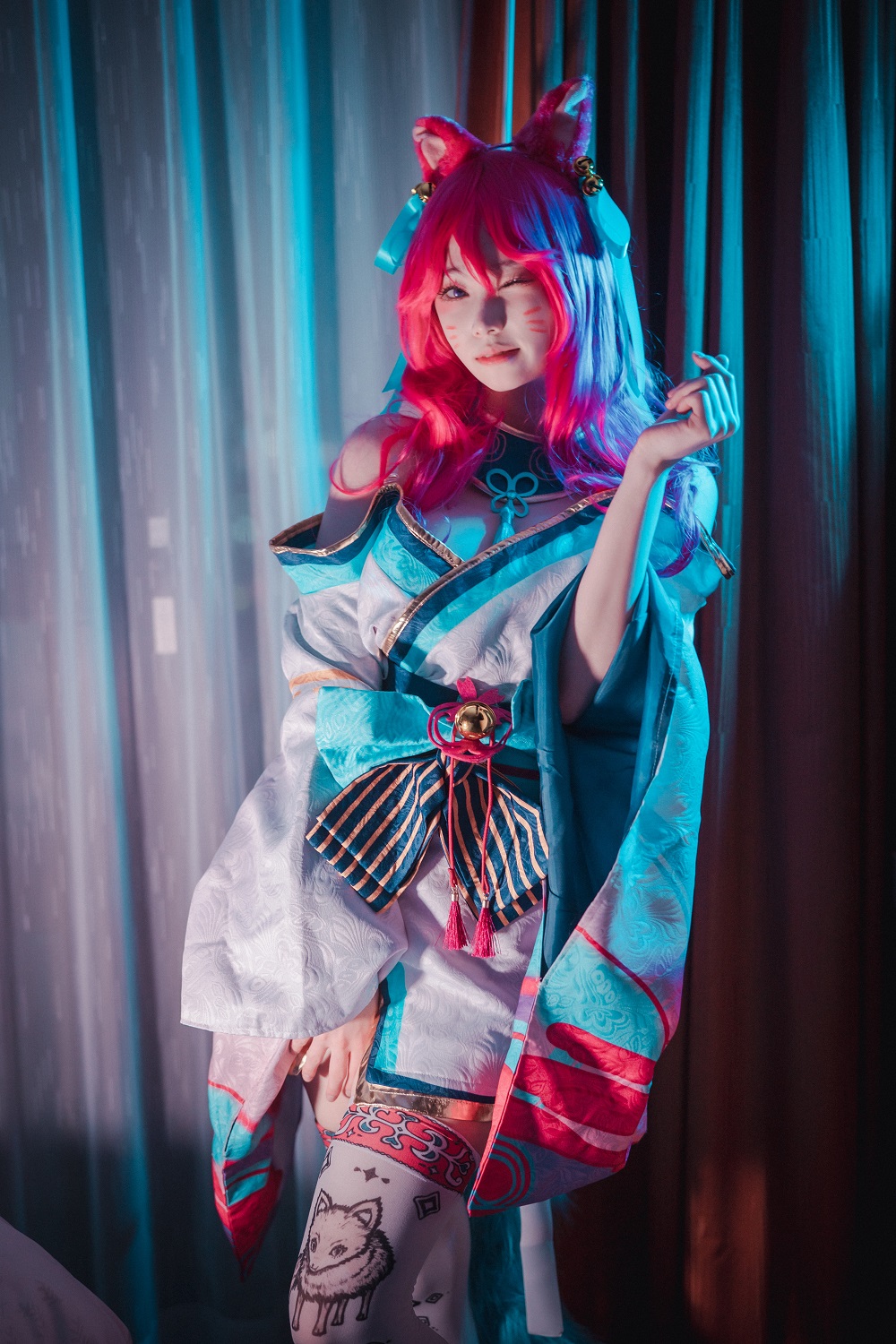 Bambi밤비-DJAWA Photo-Spirit Blossom Ahri[145P] 韩系图集 预览2图
