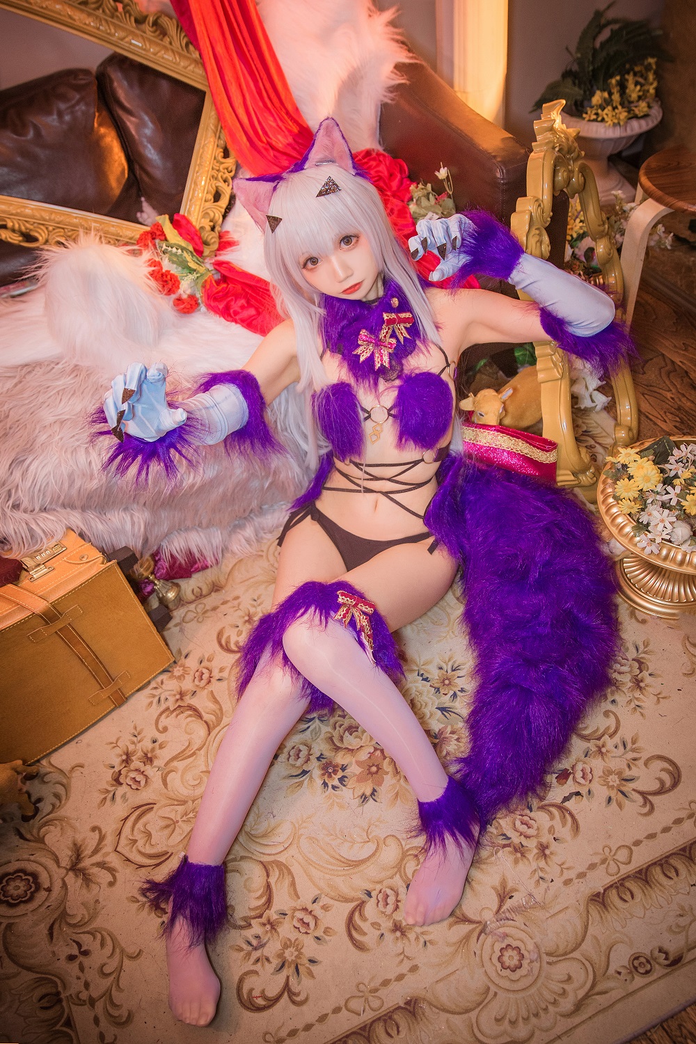 小野寺地瓜-FGO-玛修·危险野兽[9P] COS网红博主 预览1图