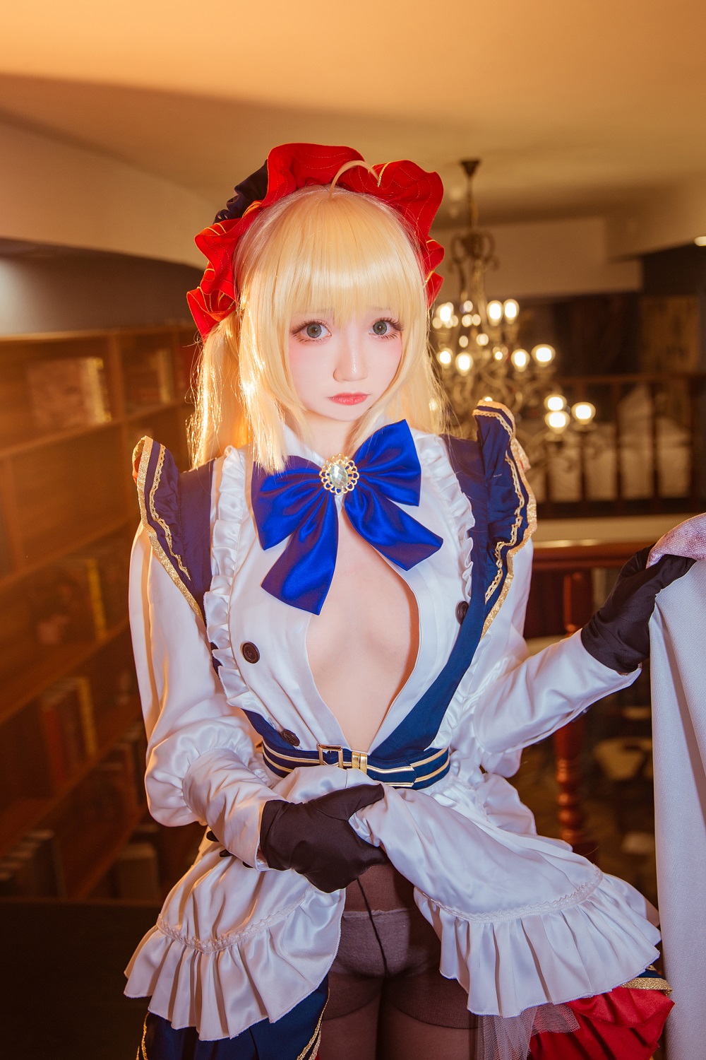 小野寺地瓜-FGO-术呆女仆[10P] COS网红博主 预览2图