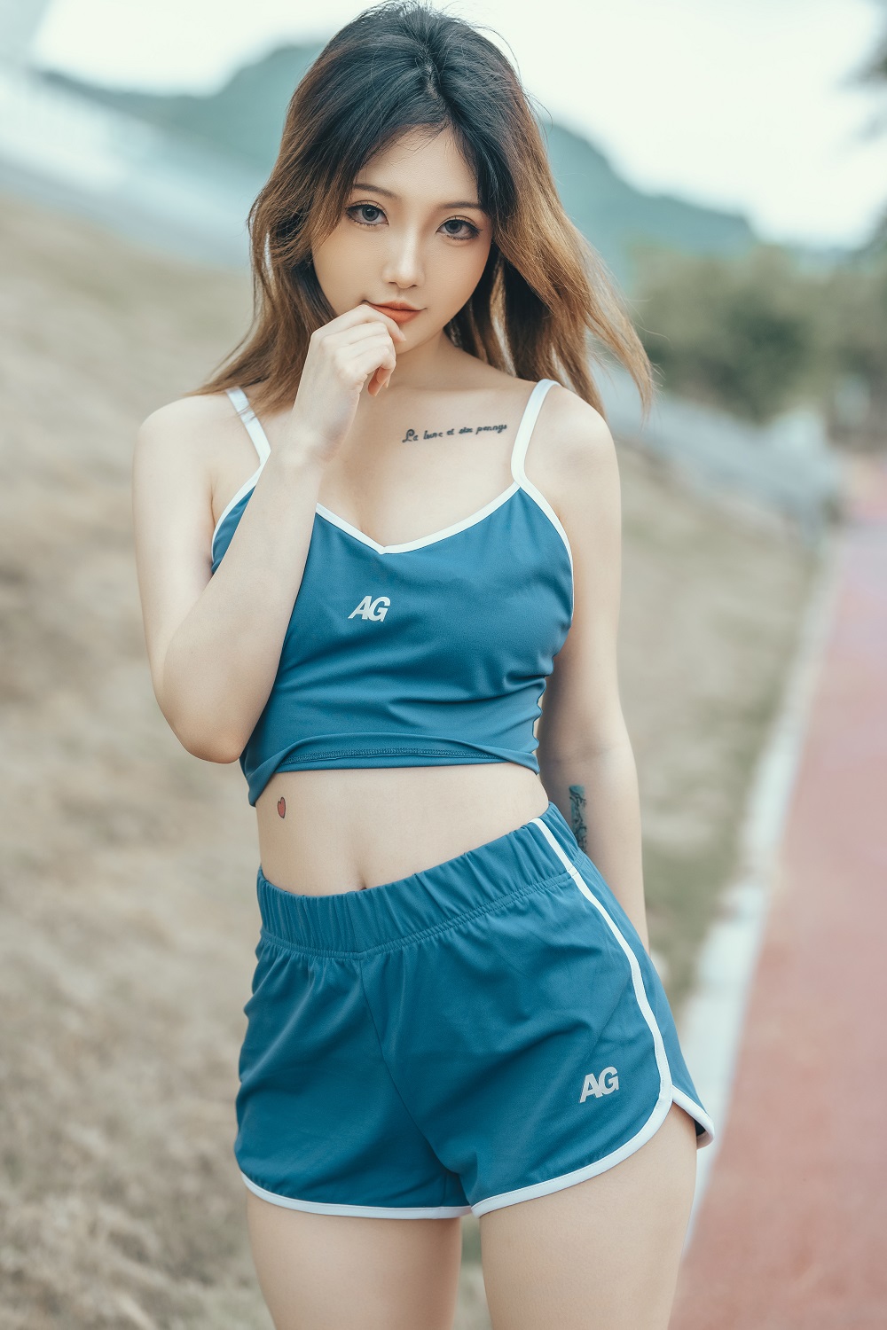桃良阿宅-晨跑[44P] COS网红博主 预览2图