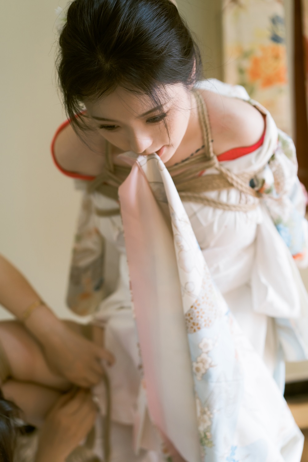 桃良阿宅-和服紧缚[56P] COS网红博主 预览2图
