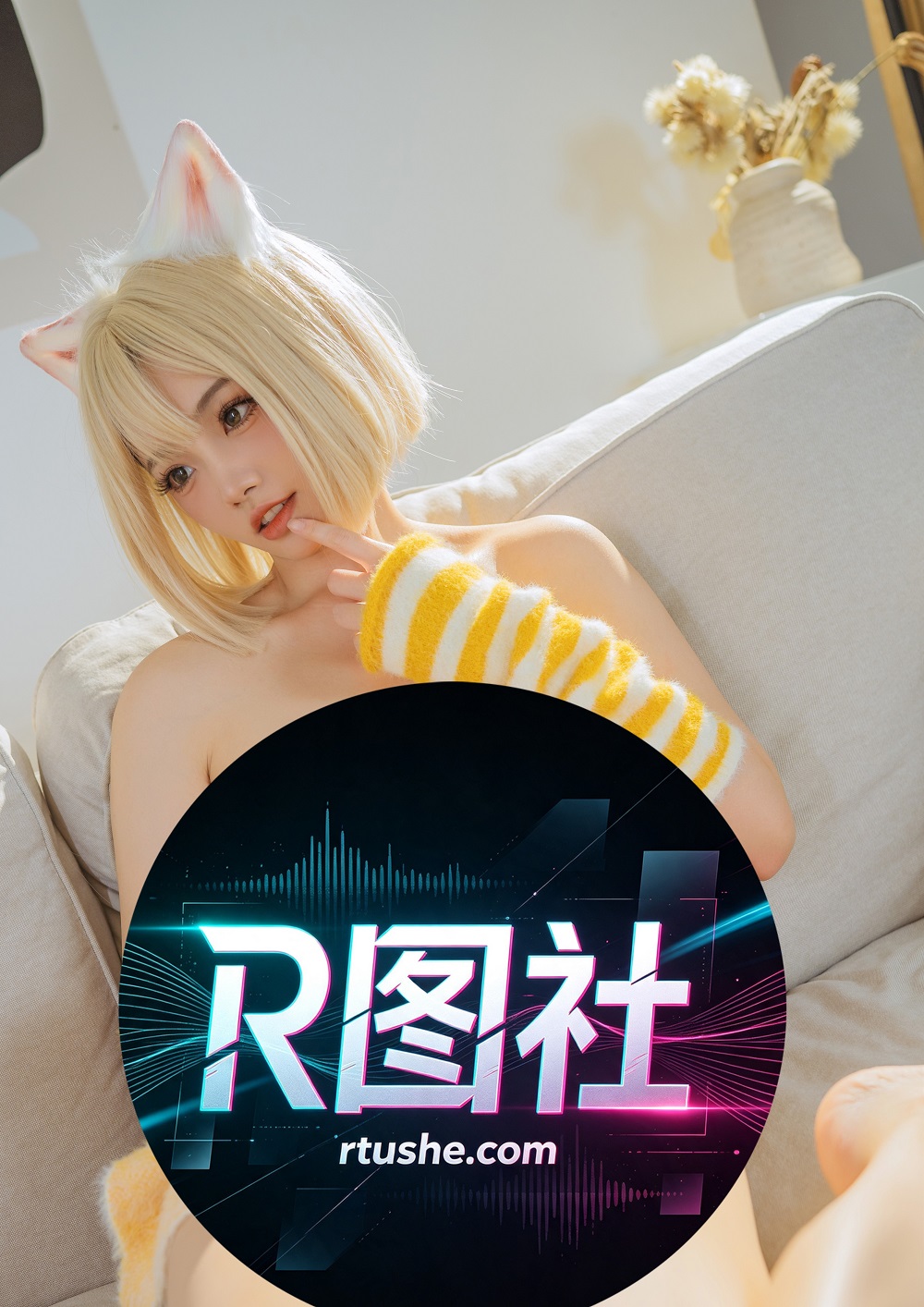 桃良阿宅-欲望猫猫[65P] COS网红博主 预览2图