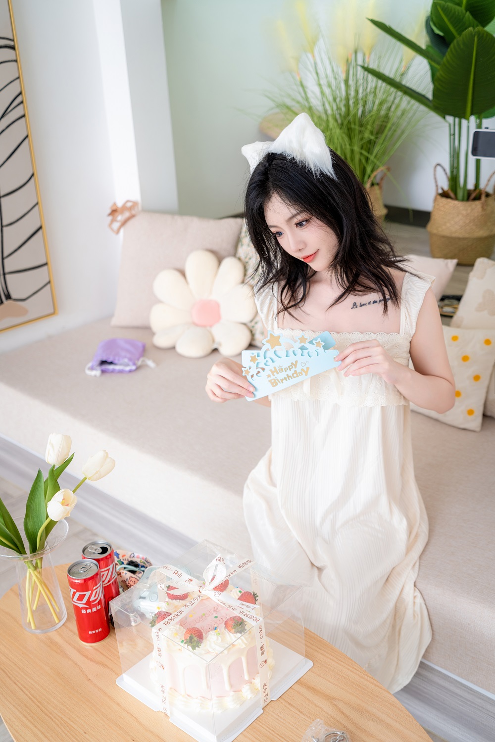 桃良阿宅-小蛋糕[33P] COS网红博主 预览1图