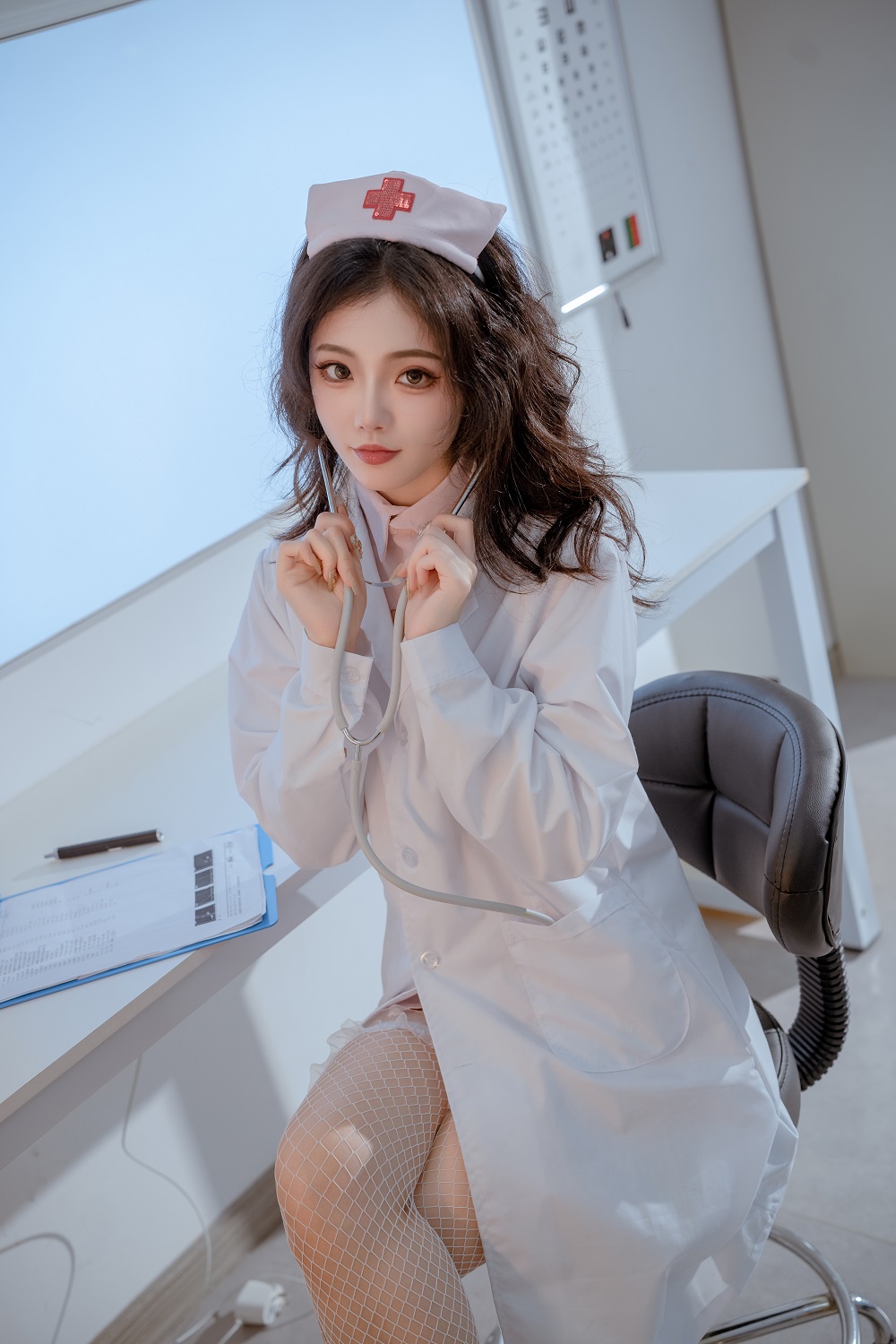 桃良阿宅-诊疗室[118P] COS网红博主 预览2图