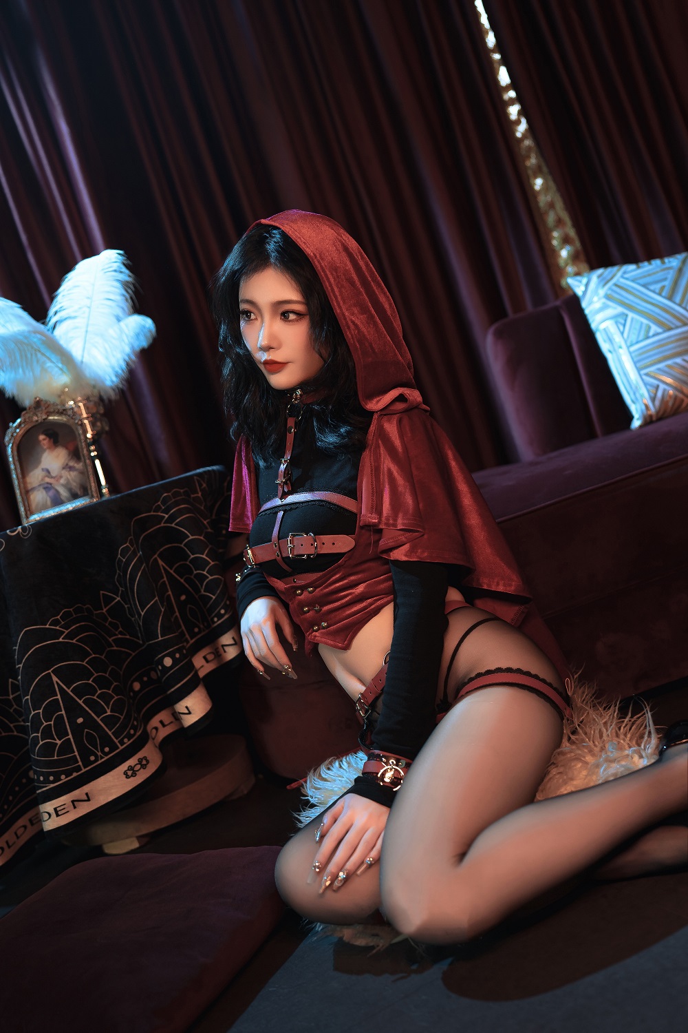 桃良阿宅-小红帽[118P] COS网红博主 预览1图