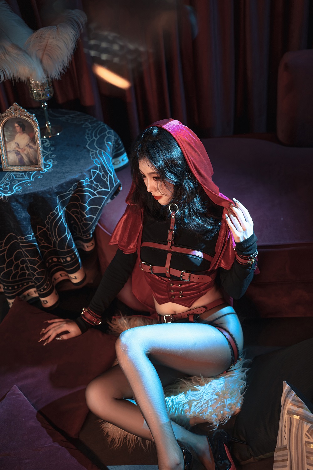 桃良阿宅-小红帽[118P] COS网红博主 预览2图