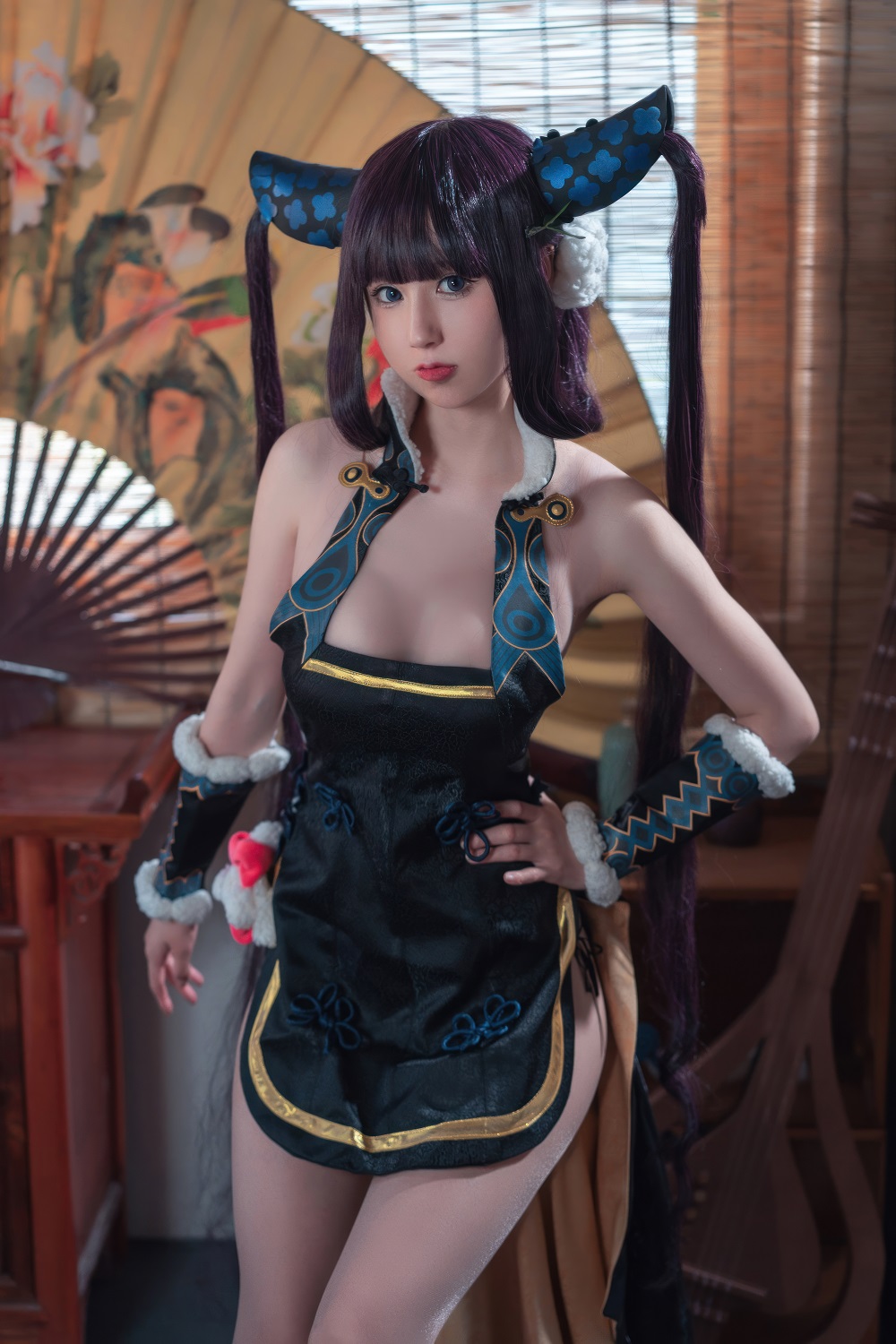 西园寺南歌-FGO-杨玉环二破[47P+1V] COS网红博主 预览1图