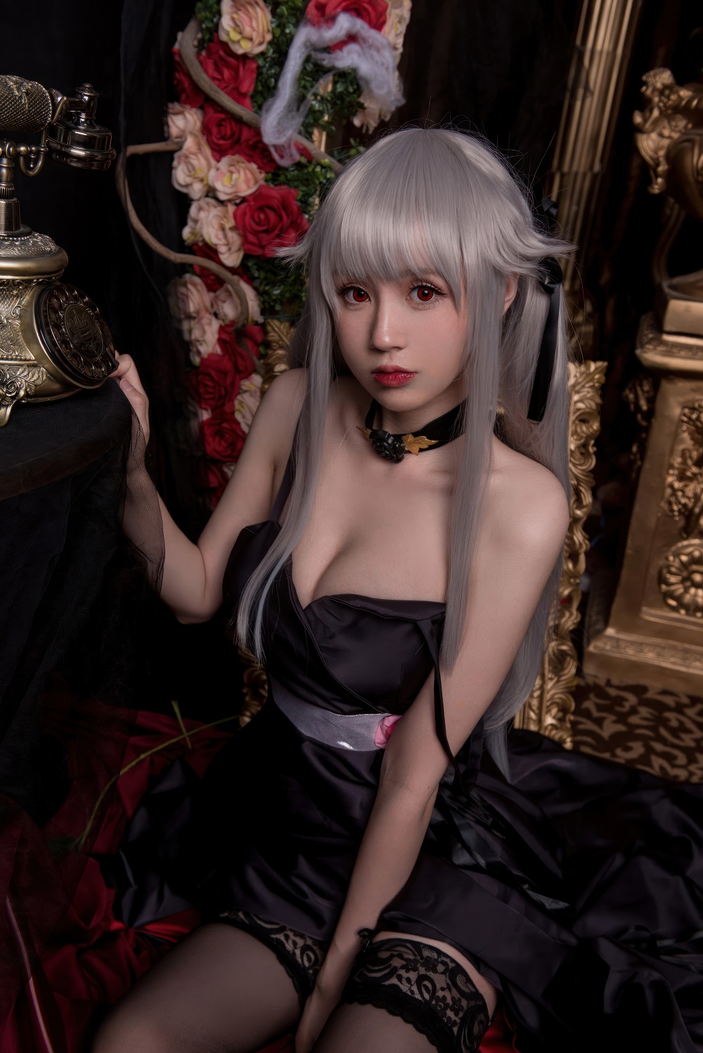 西园寺南歌-美少女万华镜-篝之雾枝礼服[62P] COS网红博主 预览2图