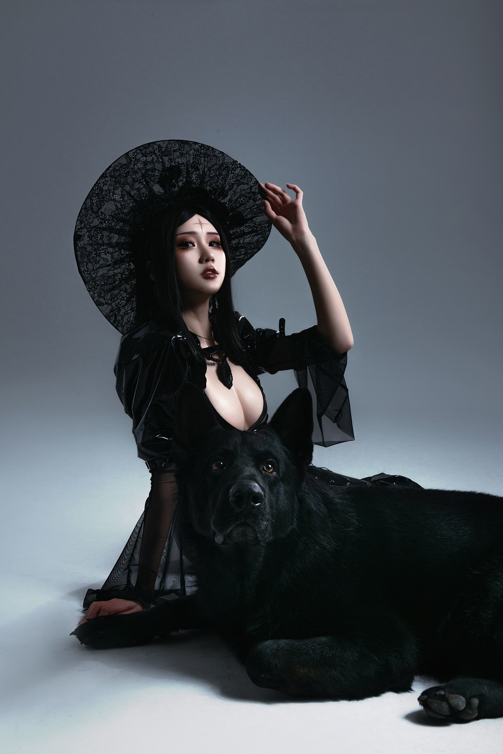 瓦斯塔亚小龙虾-魔女莉莉丝[22P] COS网红博主 预览2图