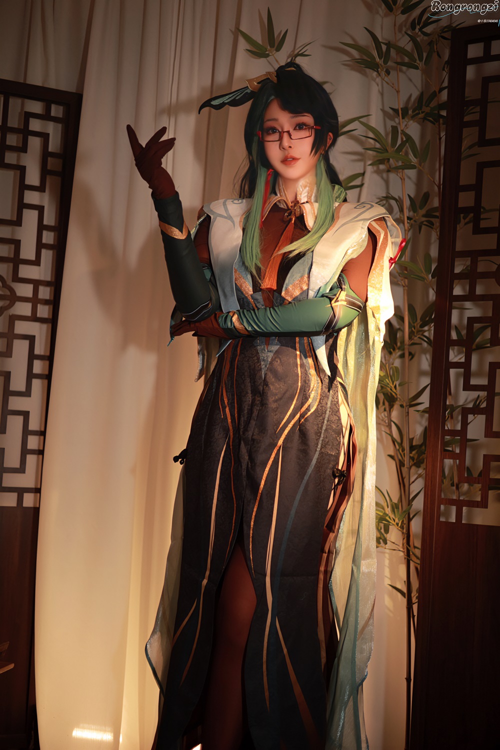 小容仔咕咕咕-原神-闲云[40P] COS网红博主 预览1图