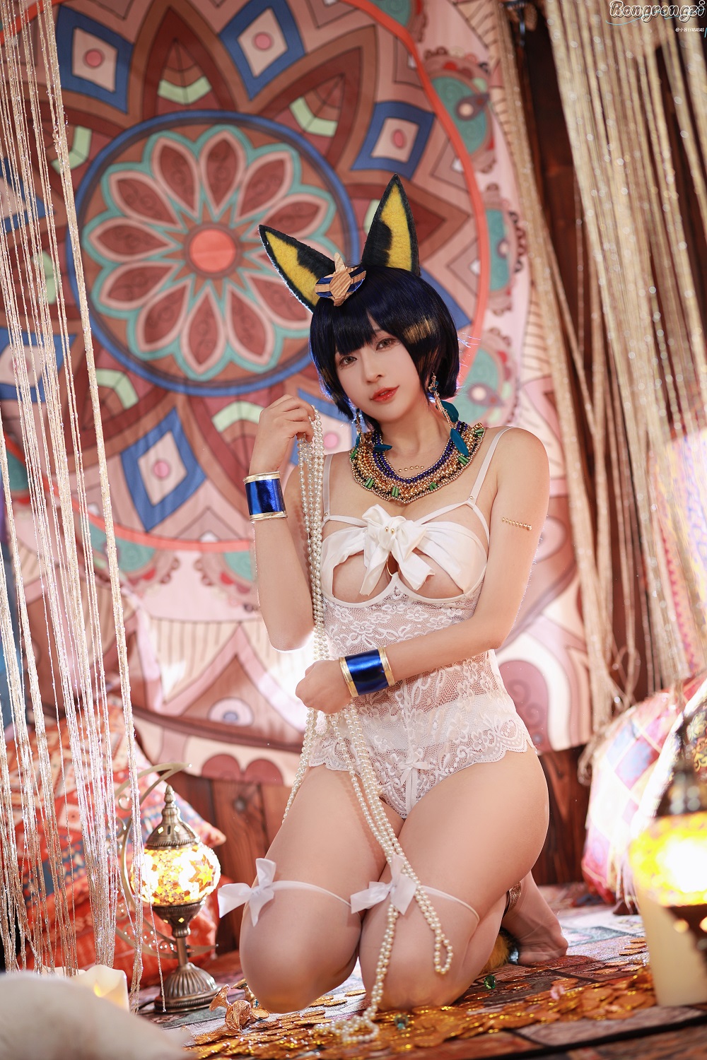 小容仔咕咕咕-埃及猫[61P+1V] COS网红博主 预览2图