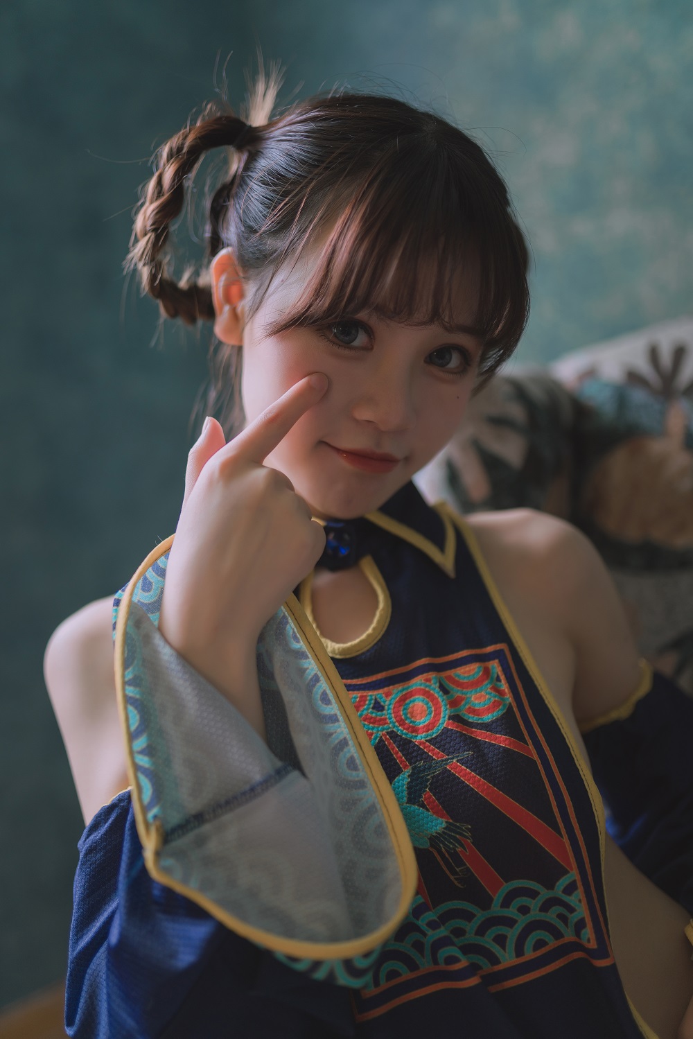 星黛鹿鹿i-小僵尸[53P] COS网红博主 预览1图