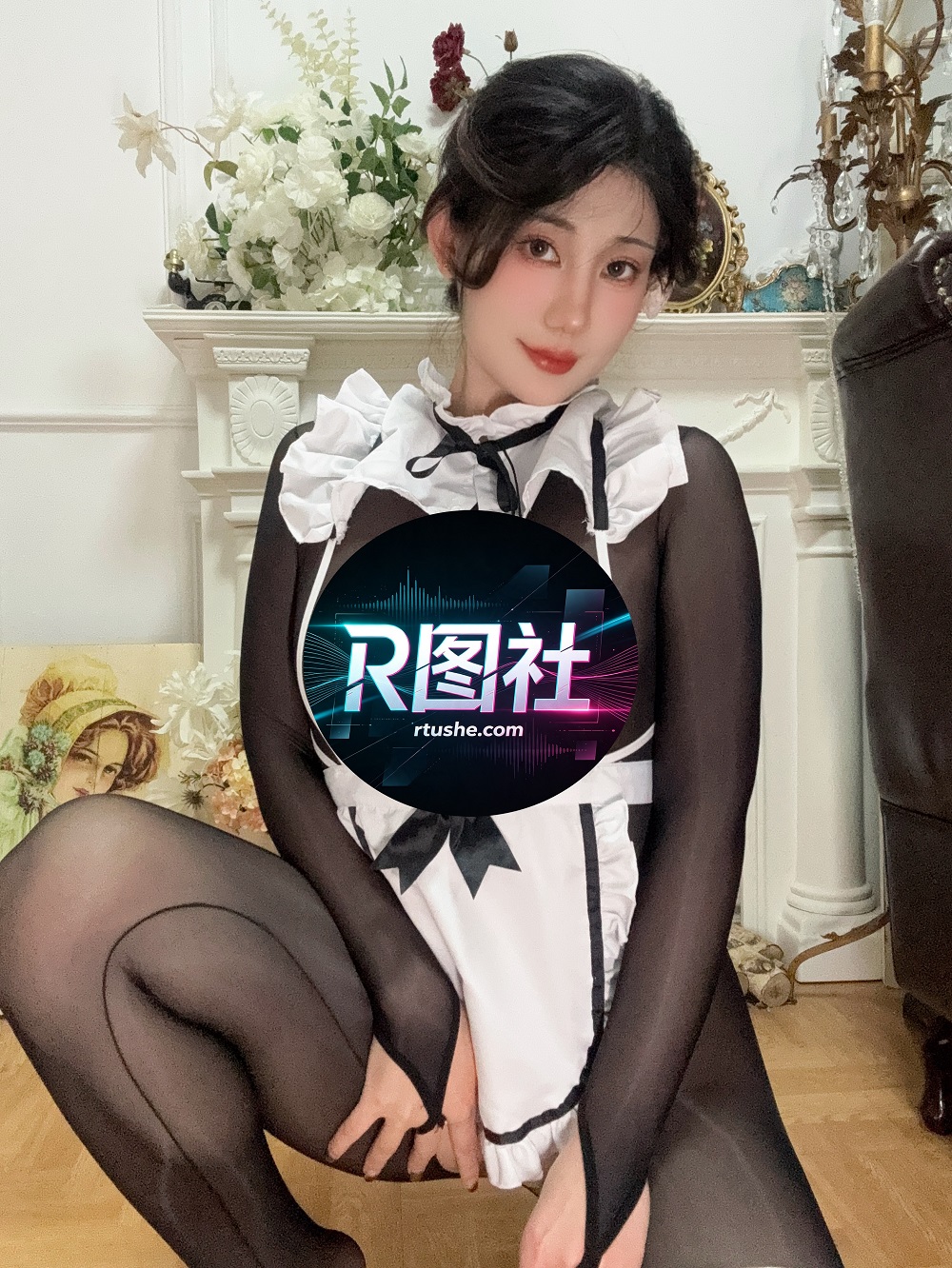 星澜想来杯珍珠奶茶-私宠女仆[45P+5V] COS网红博主 预览1图