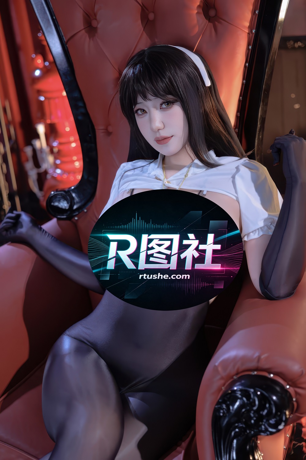 星澜想来杯珍珠奶茶-惩戒修女[44P+1V] COS网红博主 预览1图