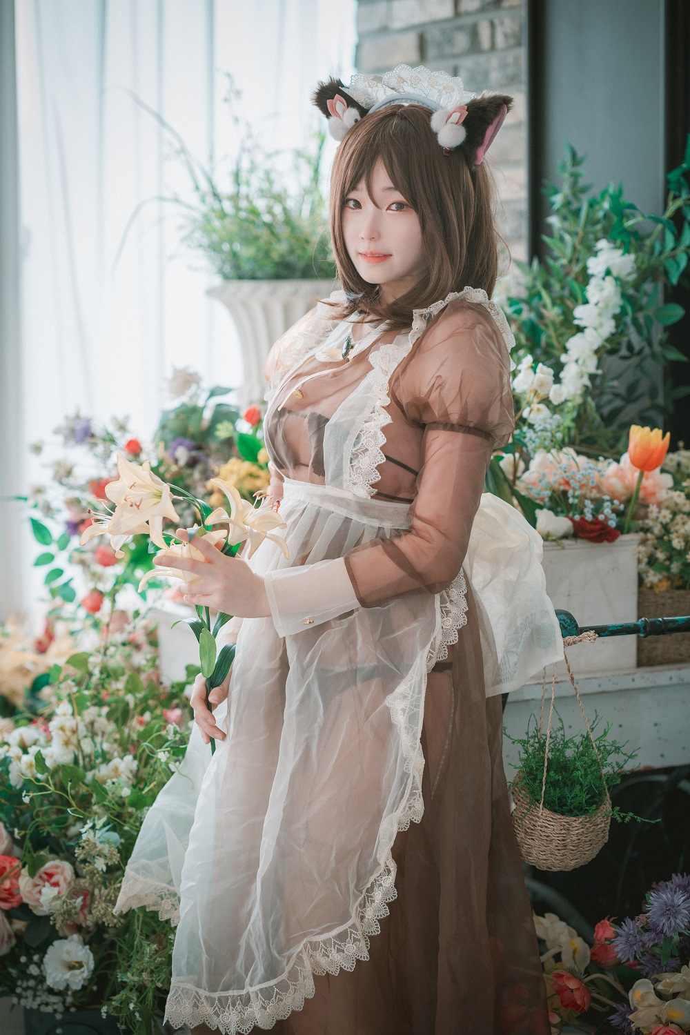 Bambi밤비-DJAWA Photo-Pure Marron[44P] 韩系图集 预览2图