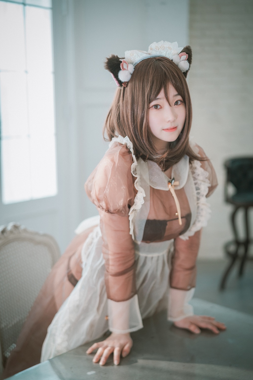 Bambi밤비-DJAWA Photo-Pure Marron[44P] 韩系图集 预览1图