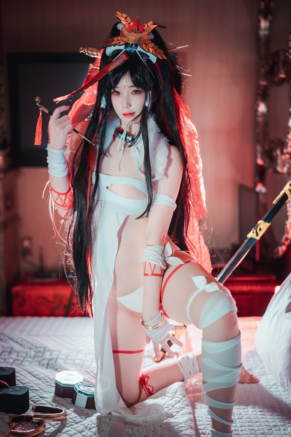 Bambi밤비-DJAWA Photo-Kalaratri The Shadow of the Goddess[70P] 韩系图集 预览1图