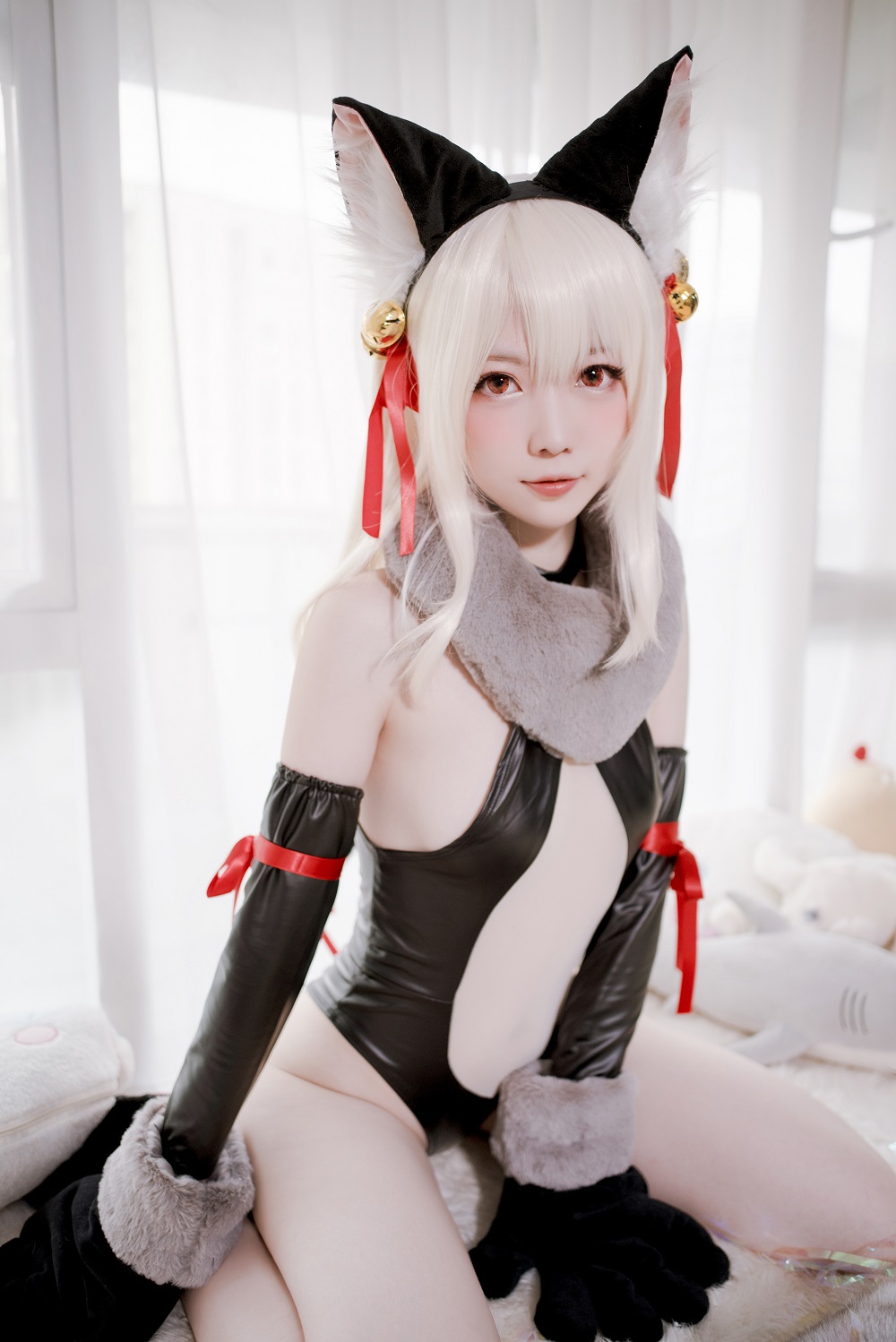 妖少youichi-FGO-伊莉雅猫娘[9P] COS网红博主 预览1图