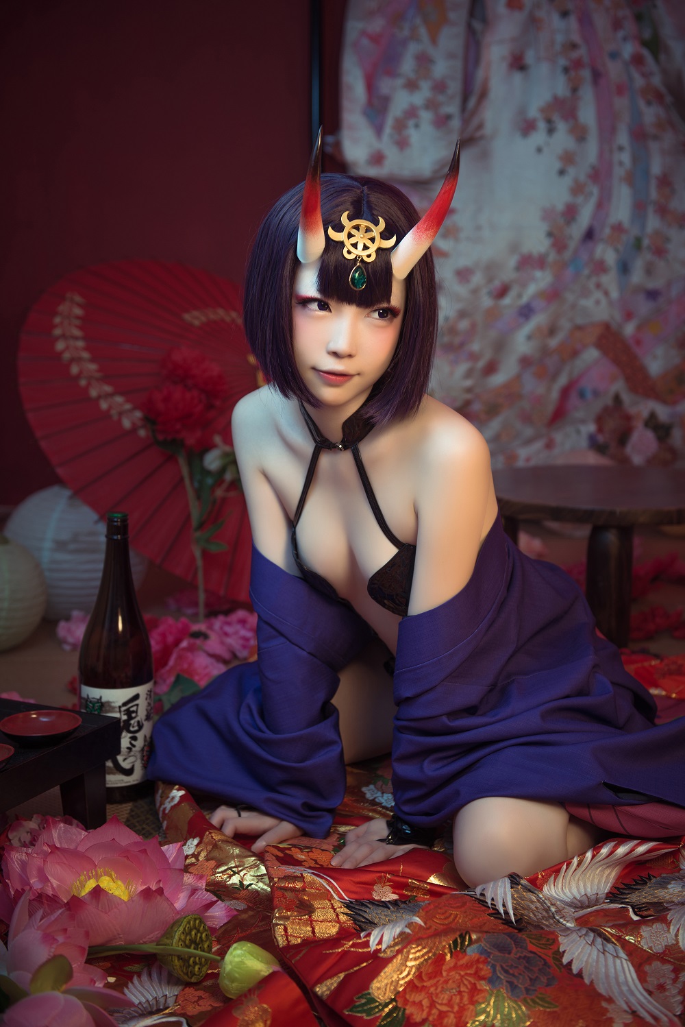 妖少youichi-FGO-酒吞童子[9P] COS网红博主 预览1图