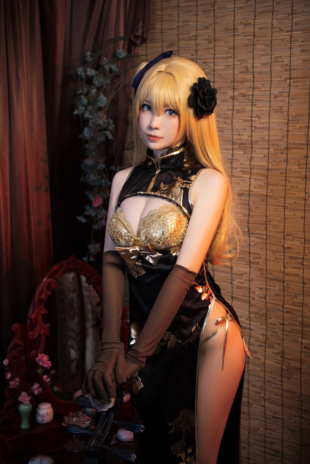 妖少youichi-艳娘幻梦谭-金莲[9P] COS网红博主 预览2图