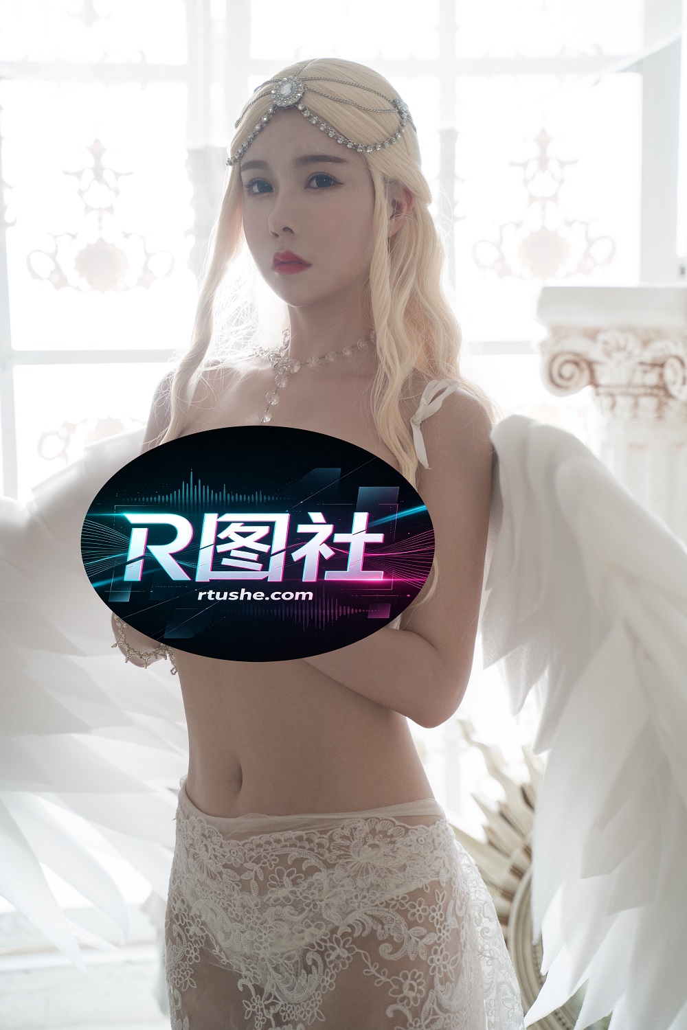 亚马逊鲶鱼-天使[61P] COS网红博主 预览1图