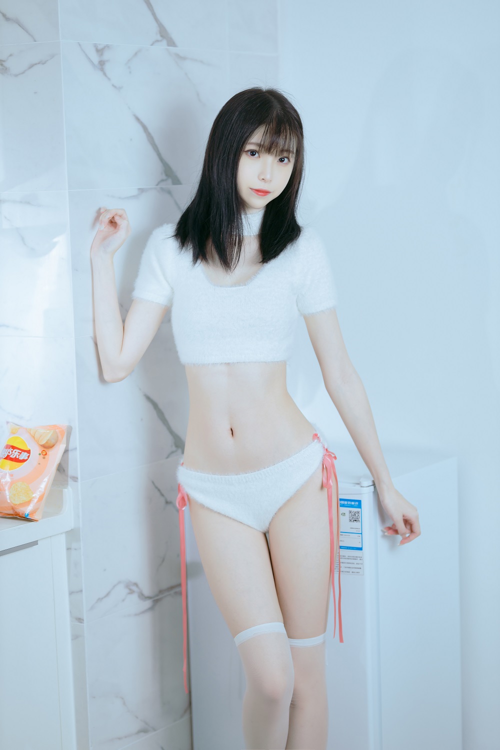 许岚LAN-纯欲毛衣[40P] COS网红博主 预览1图