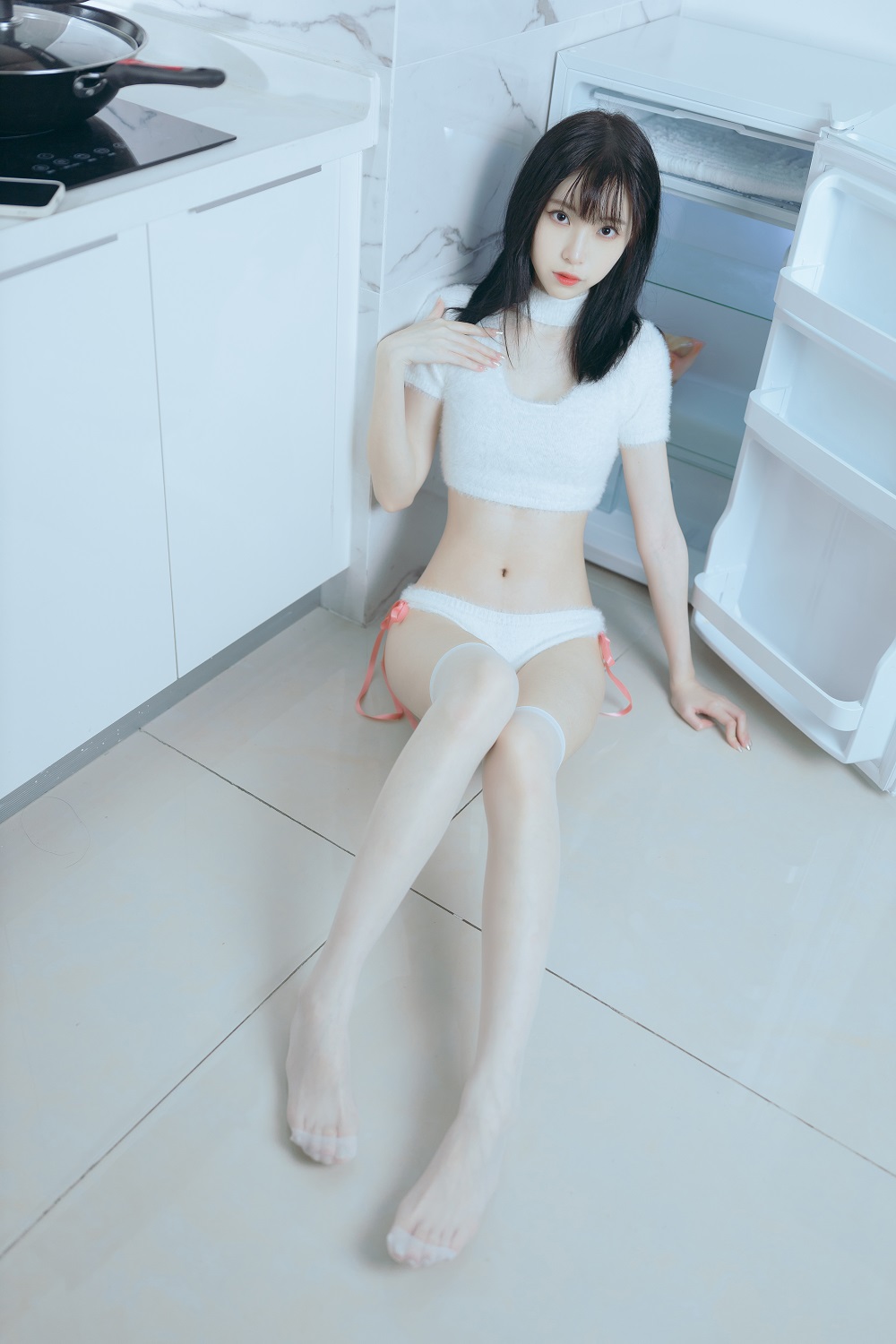 许岚LAN-纯欲毛衣[40P] COS网红博主 预览2图