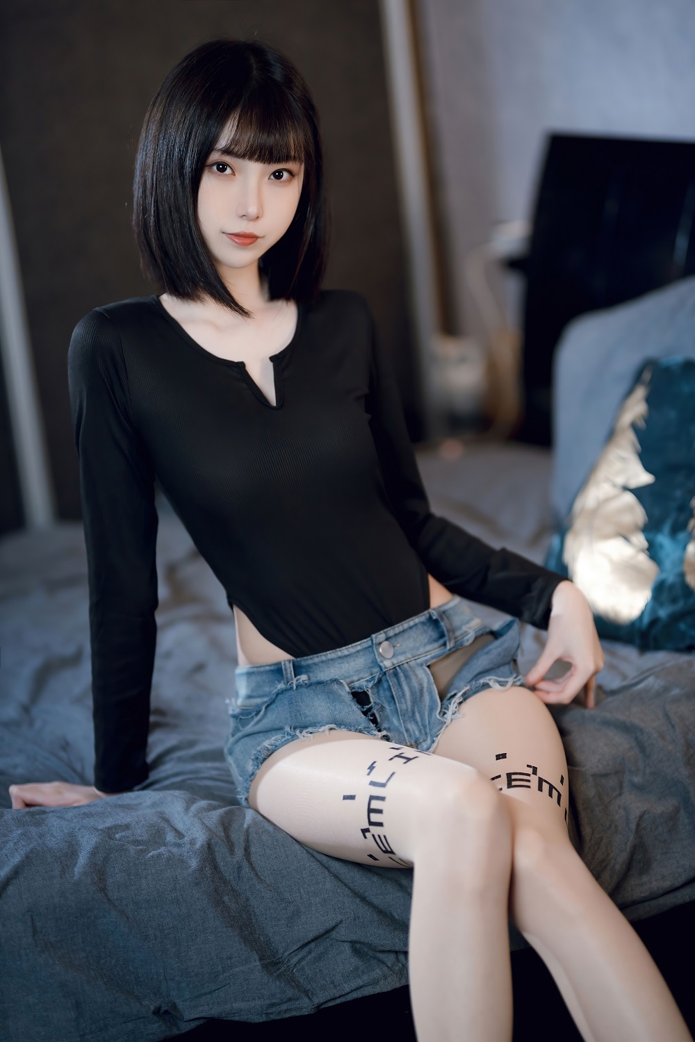 许岚LAN-俄罗斯方块[40P] COS网红博主 预览1图