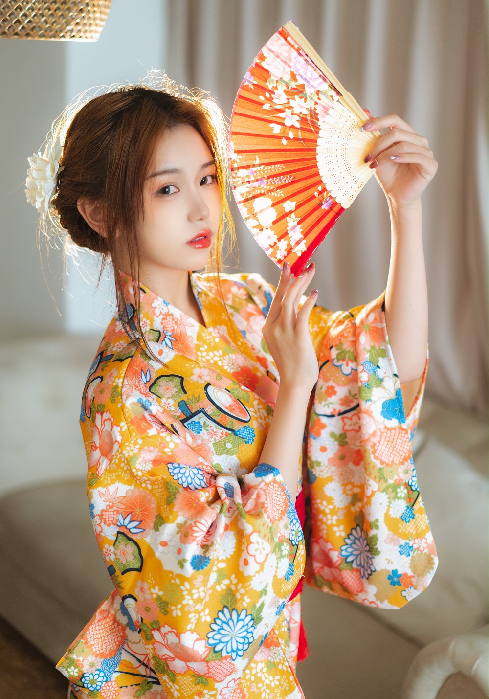 亦南南南-和服泳装[30P+1V] COS网红博主 预览1图