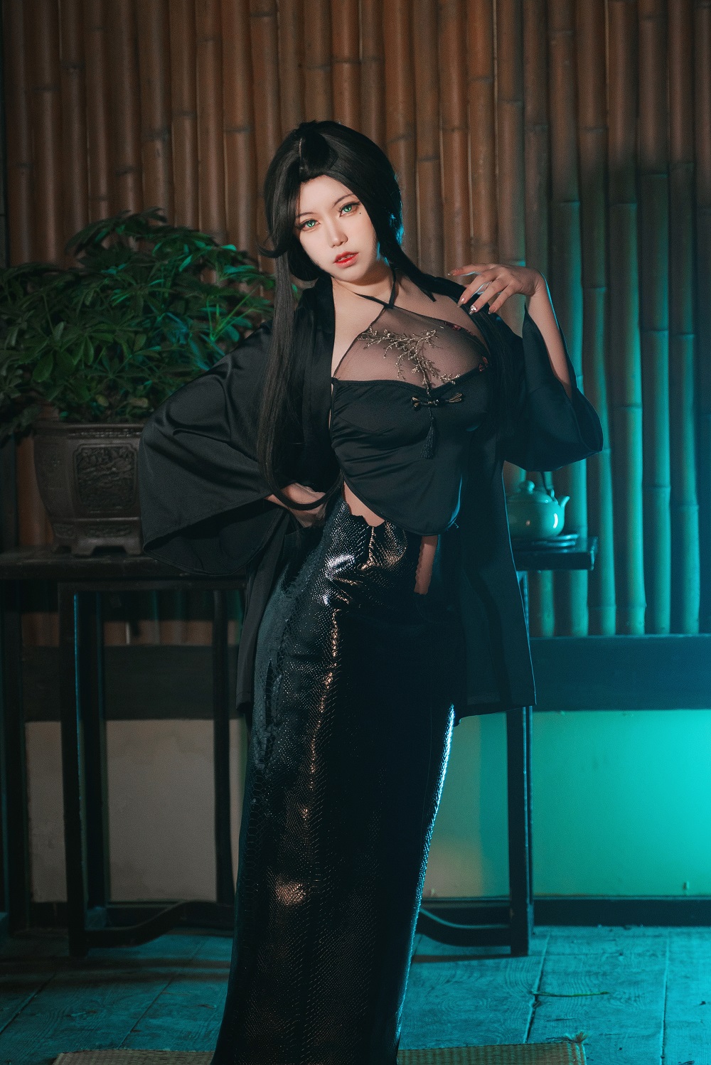 亦南南南-大蛇姬[20P] COS网红博主 预览1图