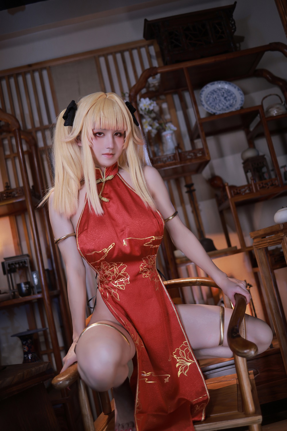 桜满三时-萌姬联合旗袍[83P] COS网红博主 预览2图